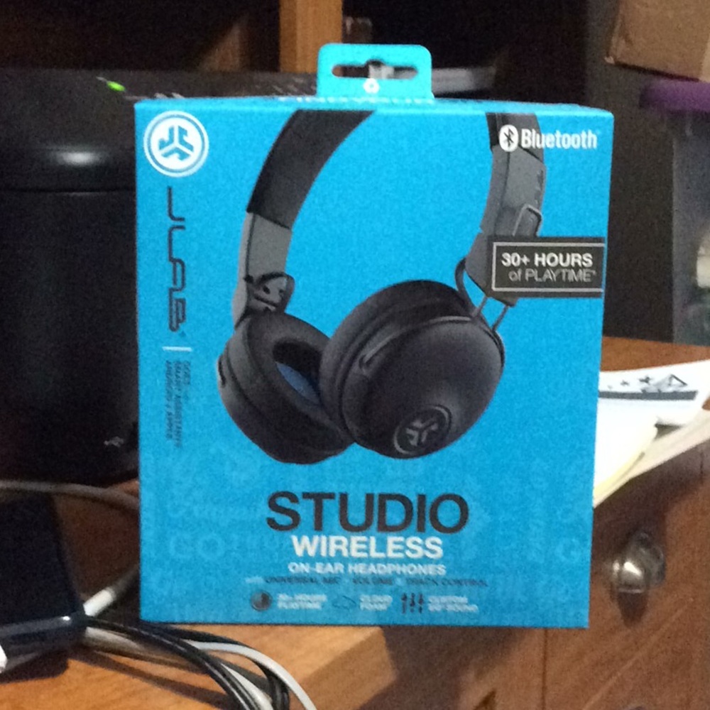 COPY - JLAB Studio Wireless on-Ear Headphones